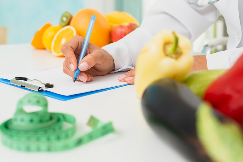 Acompanhamento de doenças relacionadas à alimentação